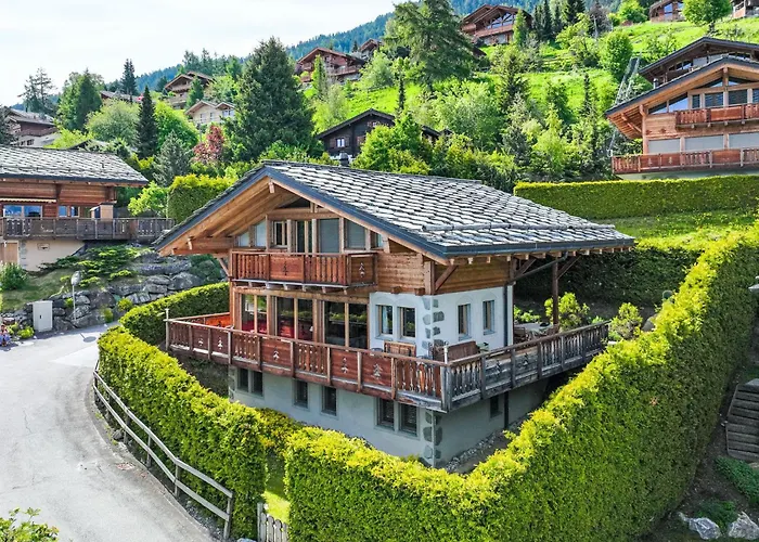 木屋 Reves Des Alpes By Interhome 南达